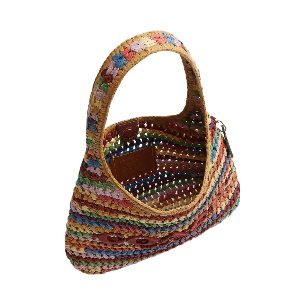 Coach Brooklyn Shoulder Bag 28 in Brass Multi
