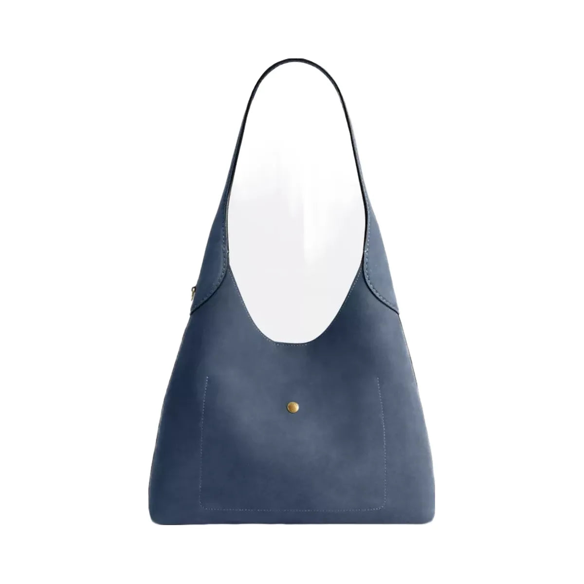 Coach Brooklyn Shoulder Bag 28 in Brass Light Denim
