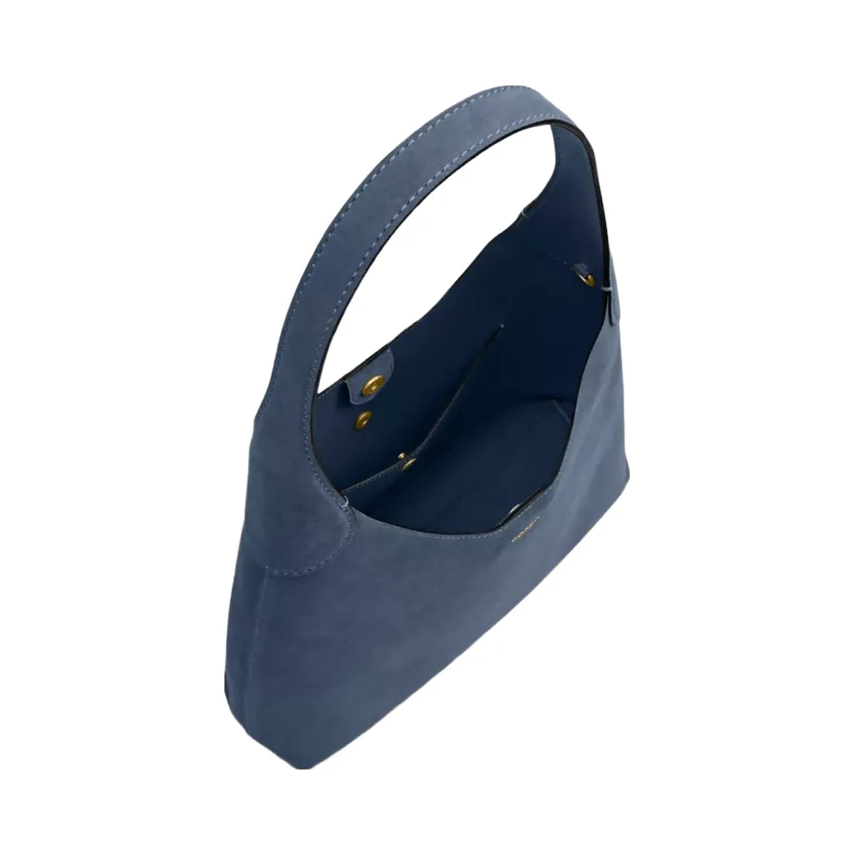 Coach Brooklyn Shoulder Bag 28 in Brass Light Denim