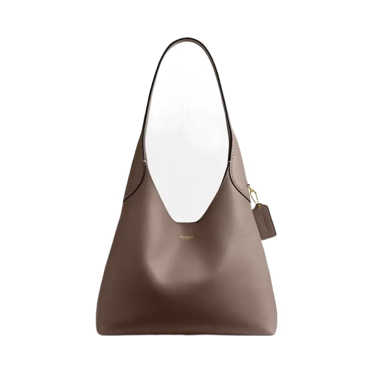 Coach Brooklyn Shoulder Bag 28 in Brass Dark Stone