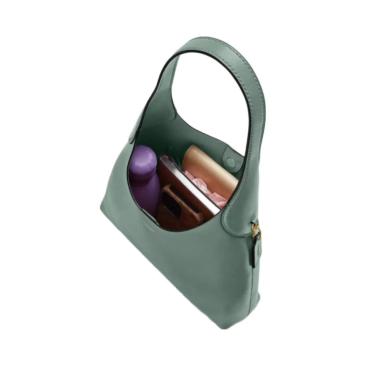 Coach Brooklyn Shoulder Bag 28 in Brass Sage