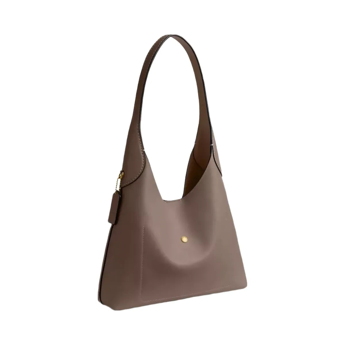 Coach Brooklyn Shoulder Bag 28 in Brass Dark Stone