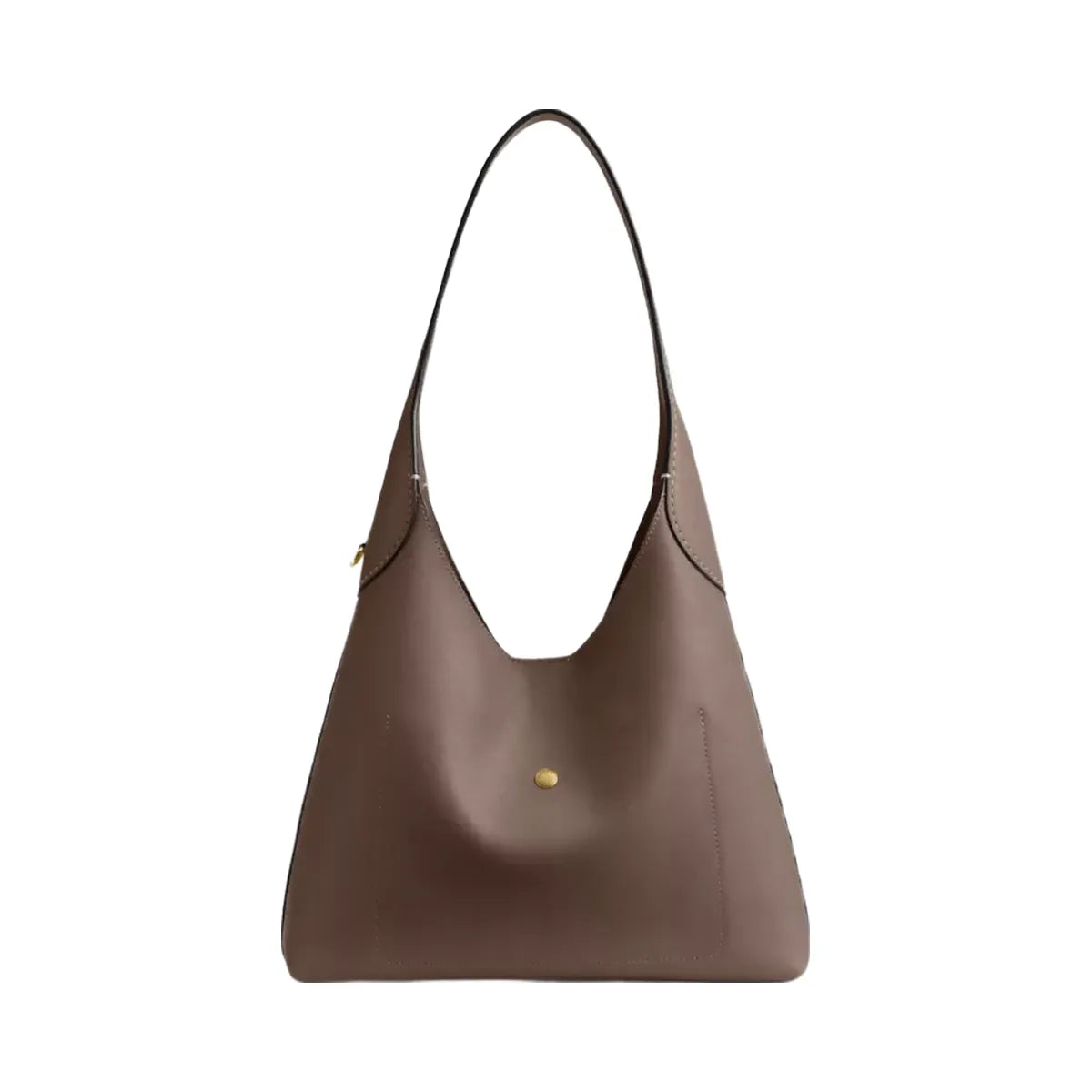Coach Brooklyn Shoulder Bag 28 in Brass Dark Stone