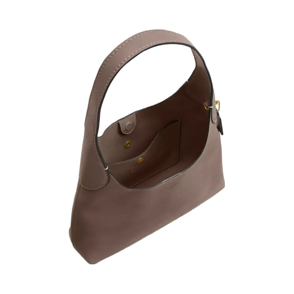 Coach Brooklyn Shoulder Bag 28 in Brass Dark Stone