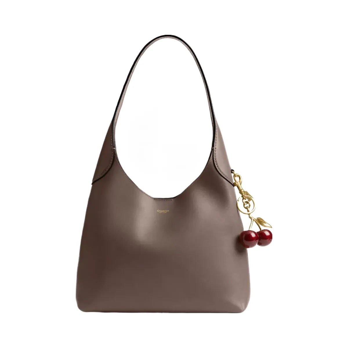 Coach Brooklyn Shoulder Bag 28 in Brass Dark Stone