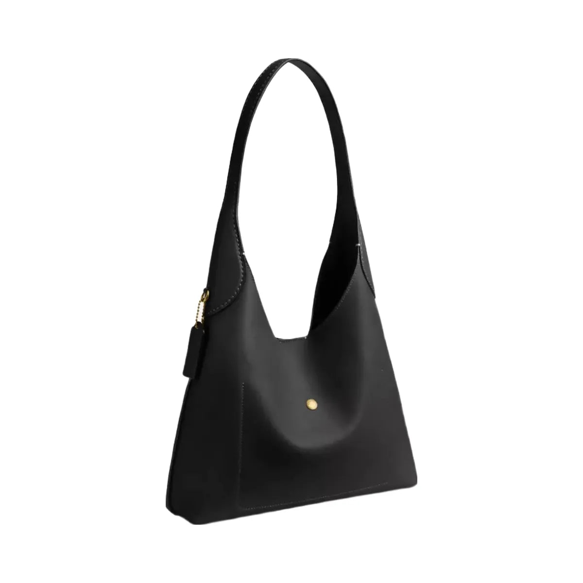 Coach Brooklyn Shoulder Bag 28 in Brass Black