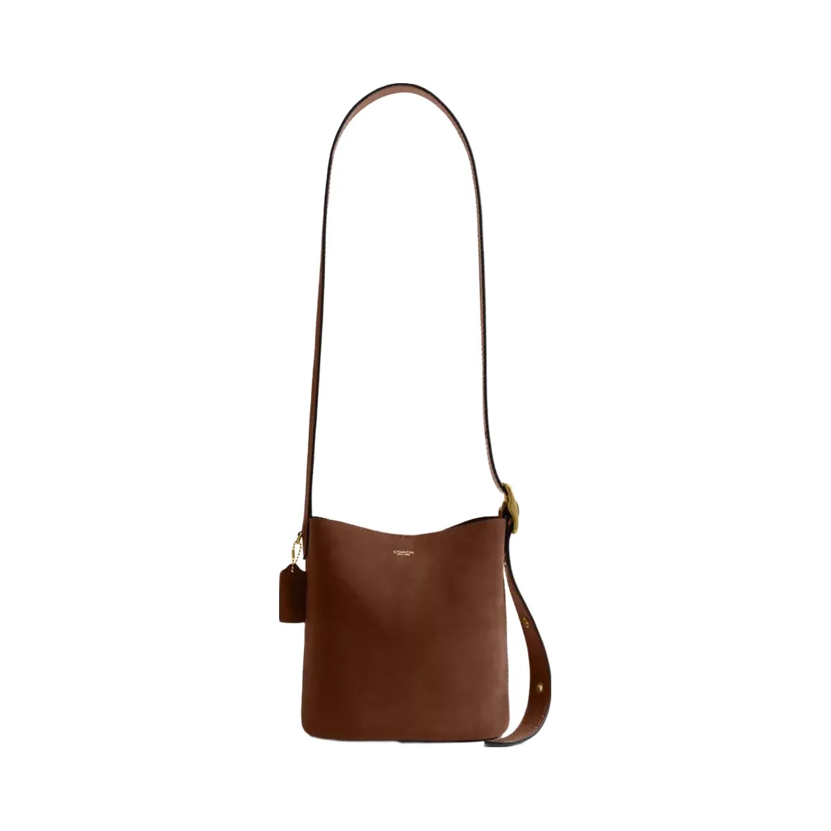 Coach Bleecker Bucket Bag 21 in Brass Warm Brown