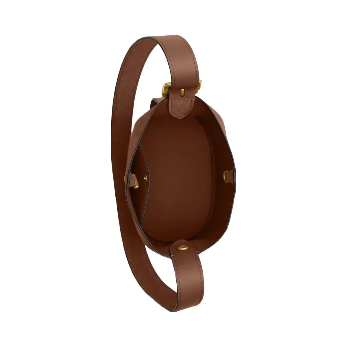 Coach Bleecker Bucket Bag 21 in Brass Warm Brown