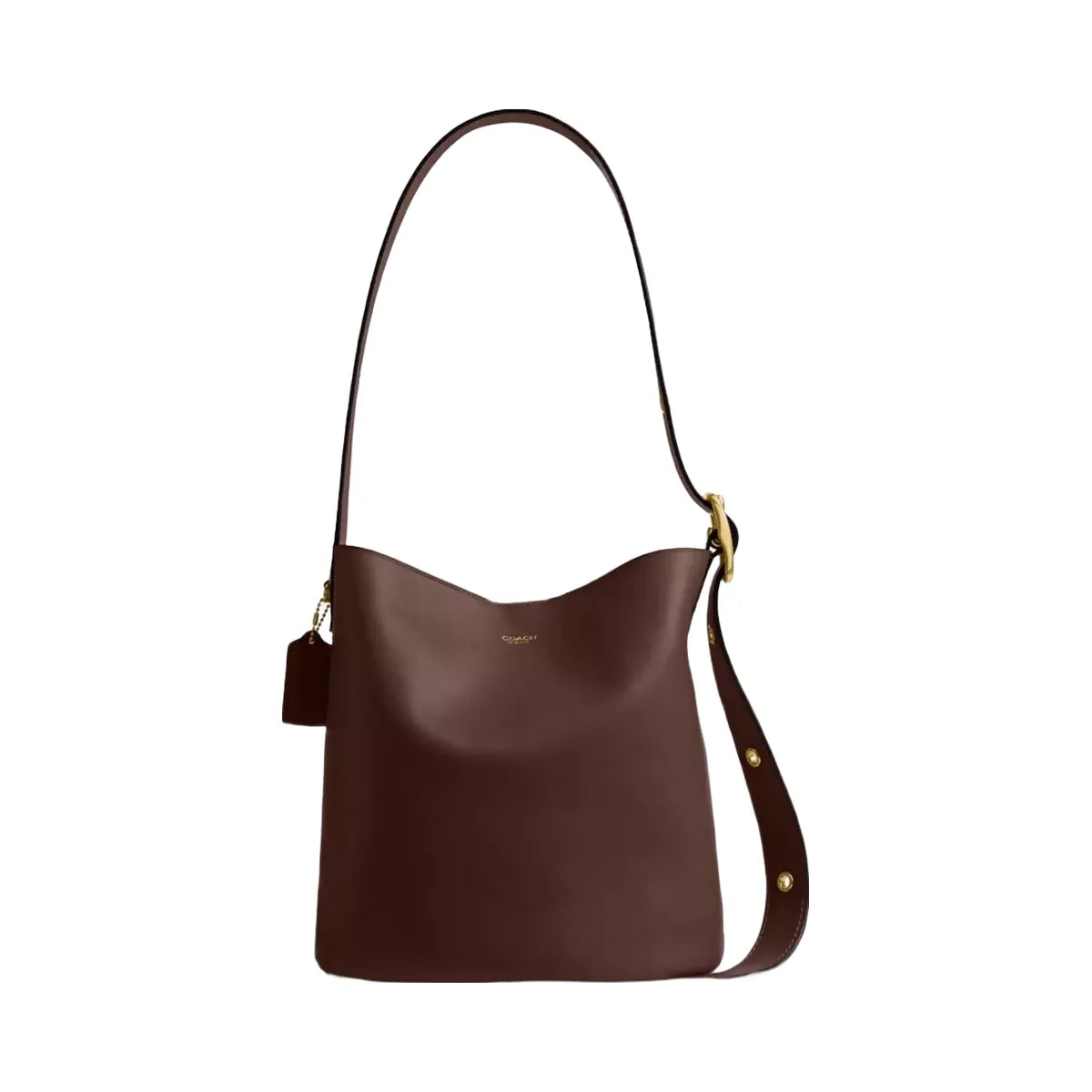 Coach Bleecker Bucket Bag in Brass Maple