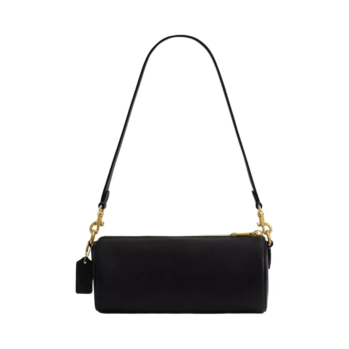 Coach Barrel Bag in Brass Black