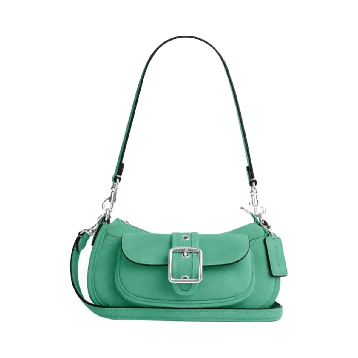 Coach Ashton Mini Shoulder Bag in Silver Mint