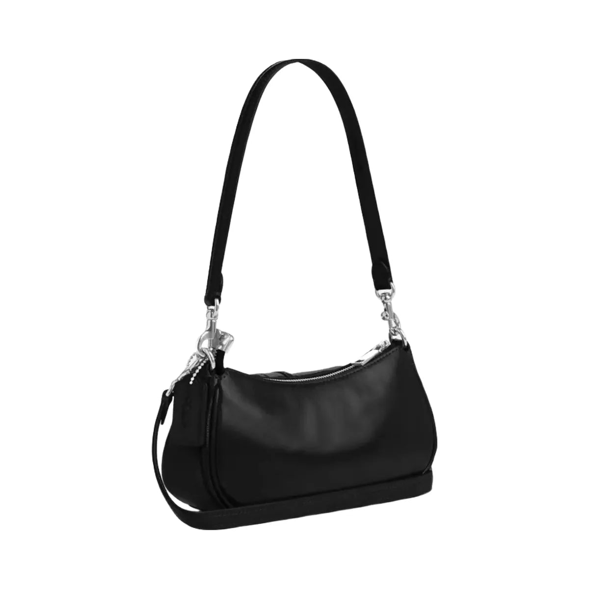 Coach Ashton Mini Shoulder Bag in Silver Black