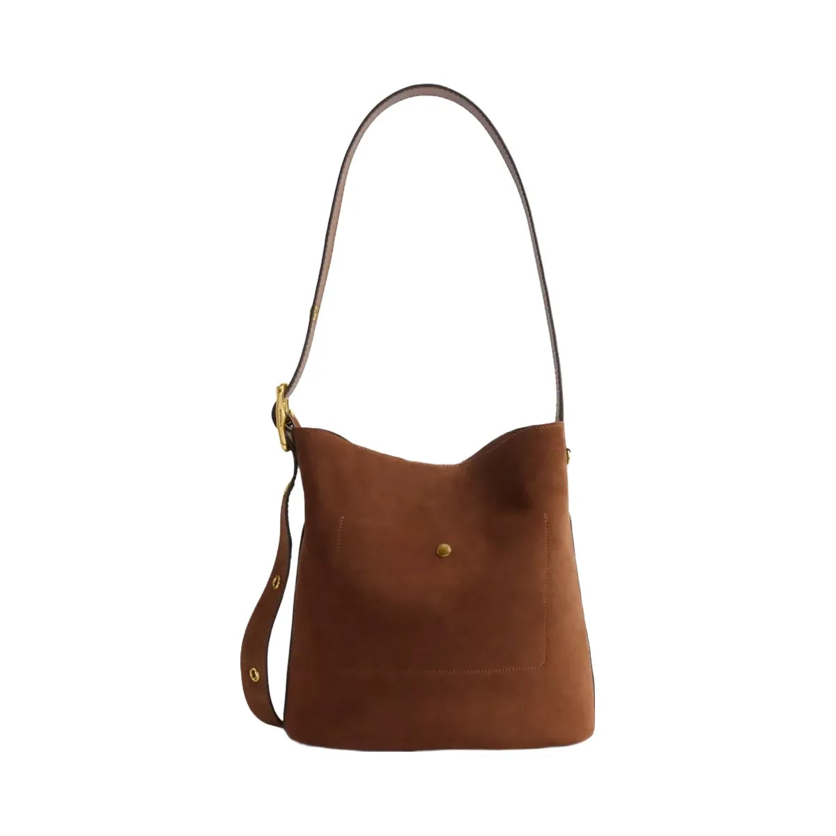 Coach Bleecker Bucket Bag in Brass Warm Brown