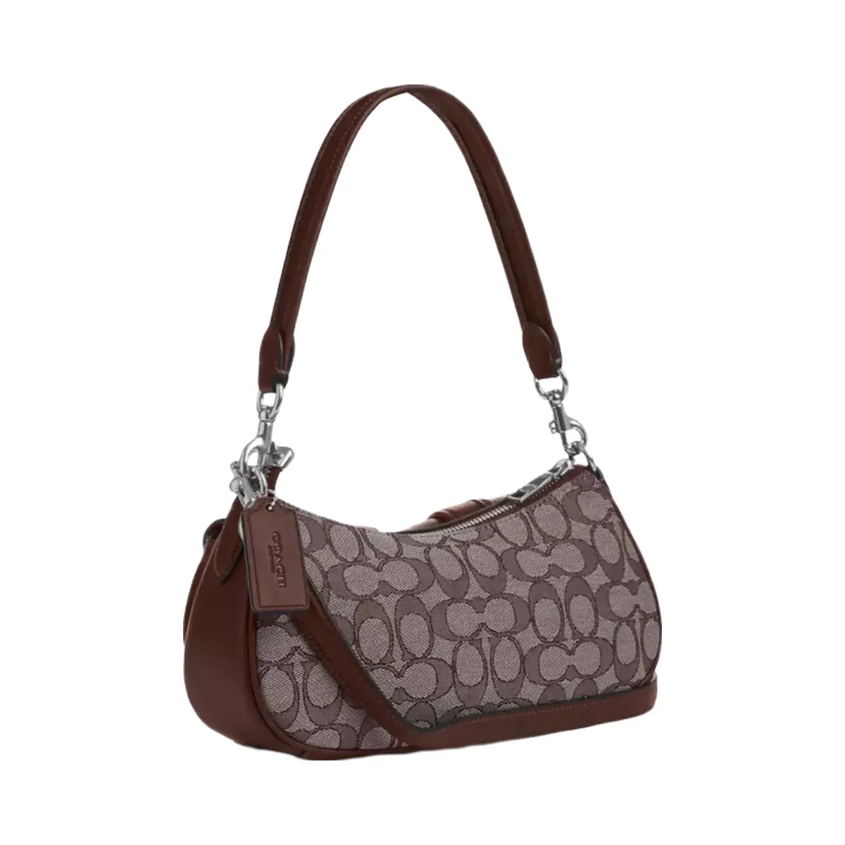 Coach Ashton Bag In Signature Jacquard in Silver Oak Maple