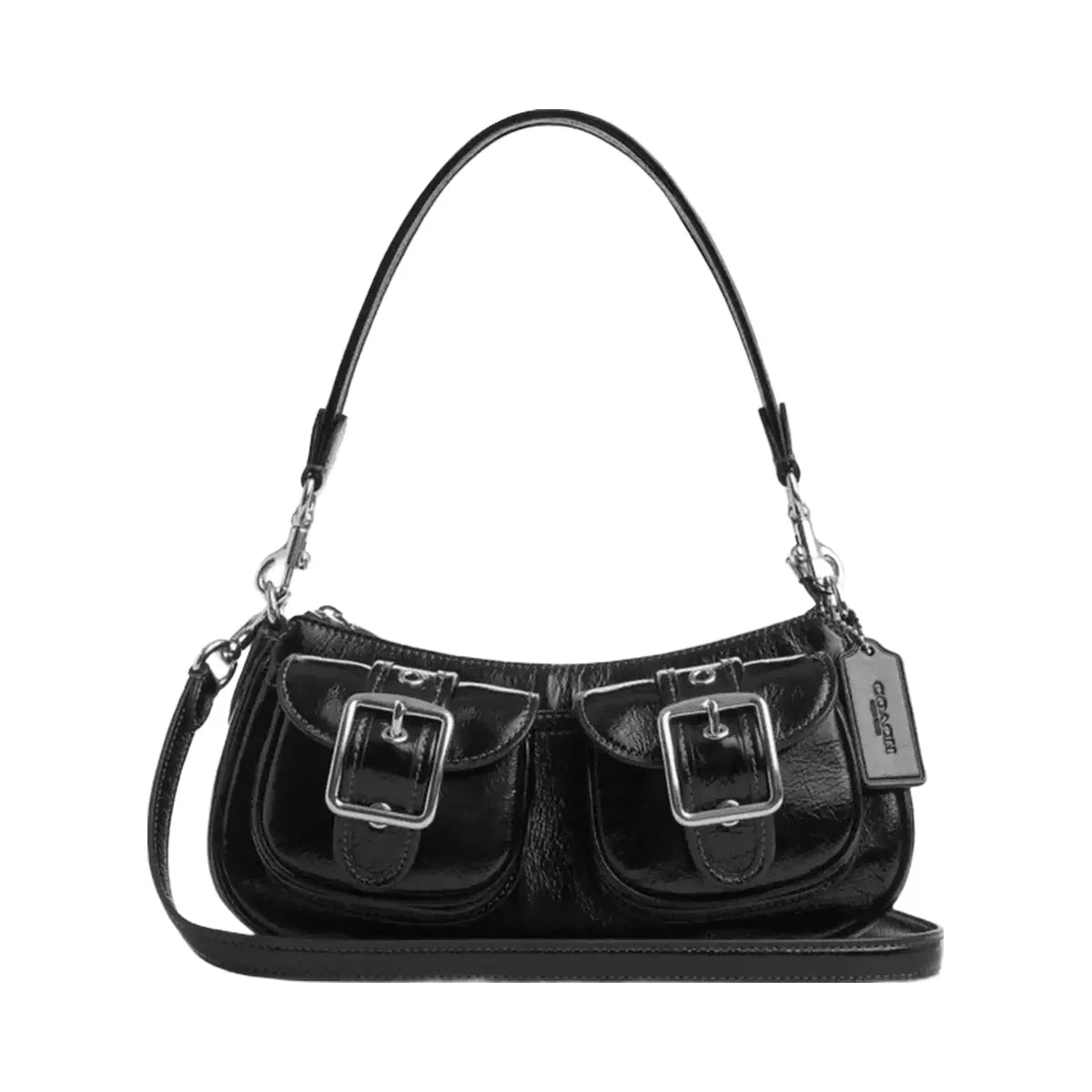 Coach Ashton Bag in Silver Black