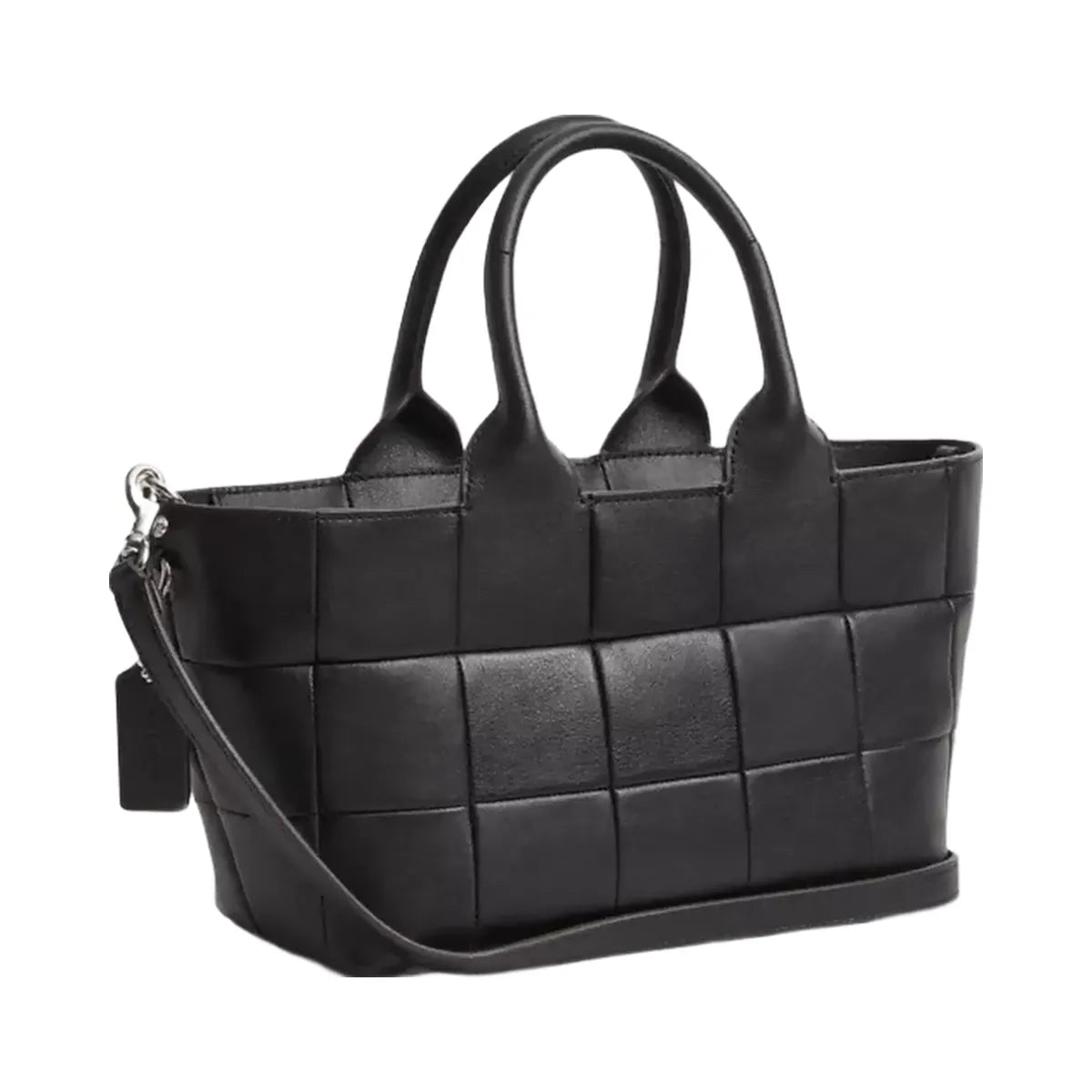 Coach Alter/Ego Small Tote Bag In Upcrafted Leather in Black