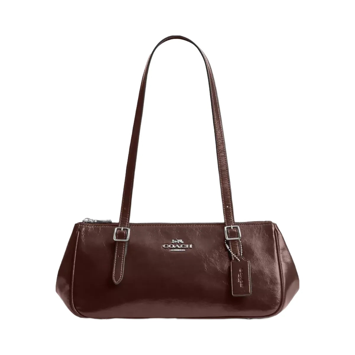 Coach Asher Shoulder Bag in Silver Maple