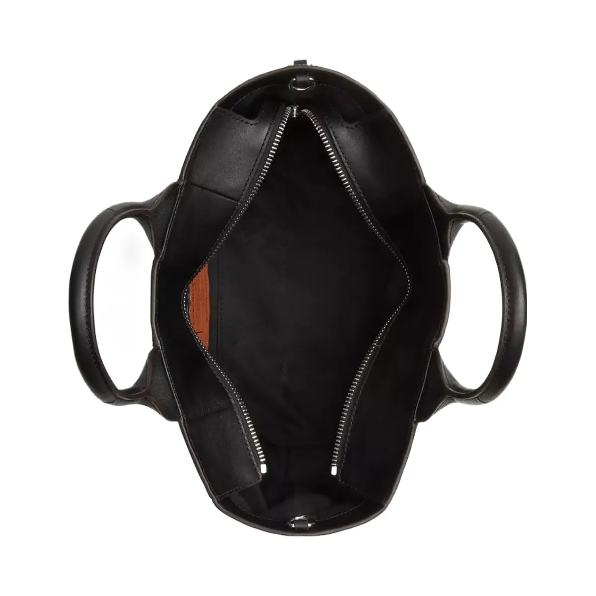 Coach Alter/Ego Small Tote Bag In Upcrafted Leather in Black