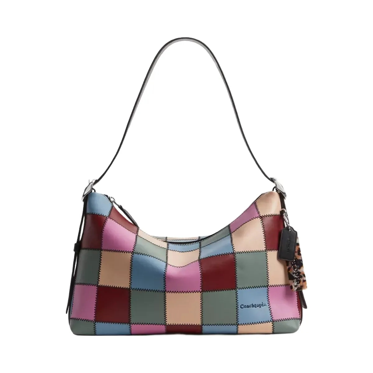 Coach Alter/Ego Slouchy Shoulder Bag In Upcrafted Leather in Multi 4