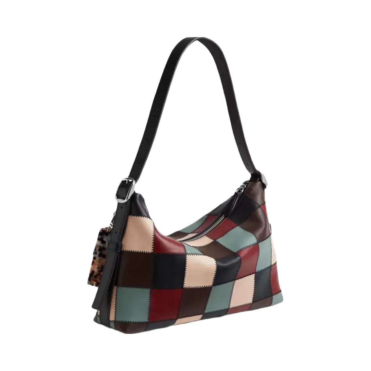 Coach Alter/Ego Slouchy Shoulder Bag In Upcrafted Leather in Multi 3
