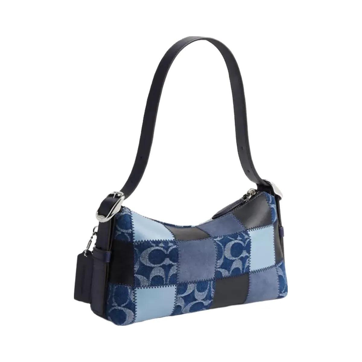 Coach Alter/Ego Small Slouchy Shoulder Bag in Denim Sig Multi
