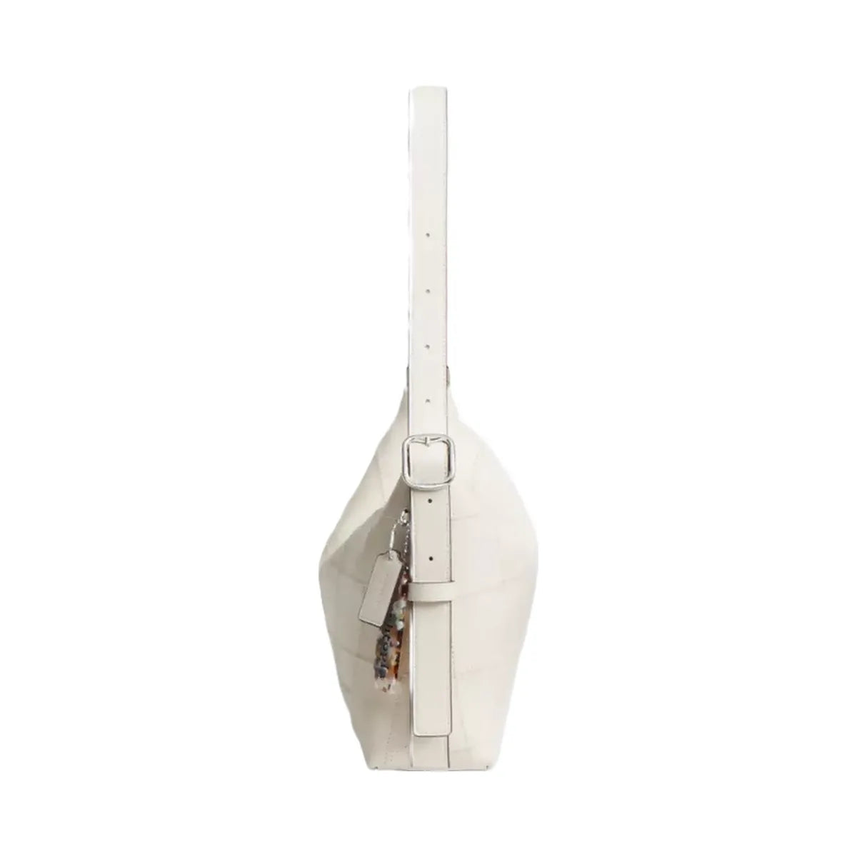 Coach Alter/Ego Slouchy Shoulder Bag In Upcrafted Leather in Chalk