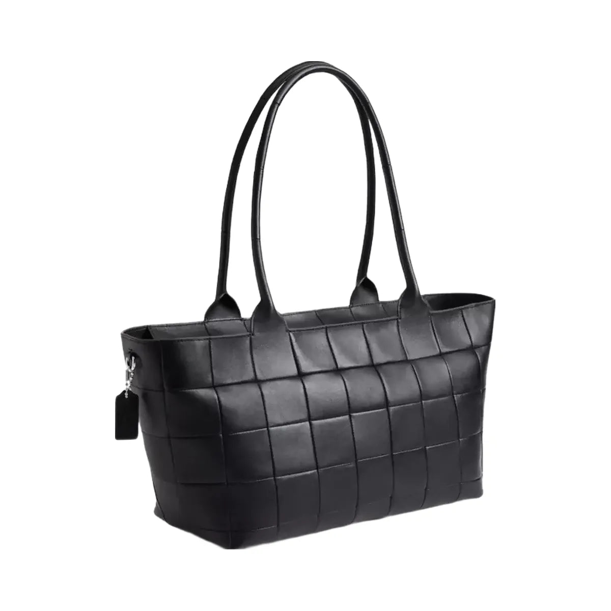 Coach Alter/Ego Large Tote Bag In Upcrafted Leather in Black