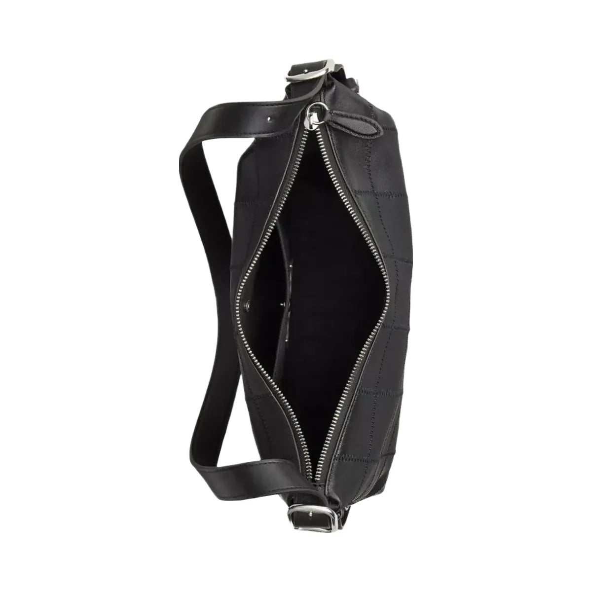 Coach Alter/Ego Slouchy Shoulder Bag In Upcrafted Leather in Black