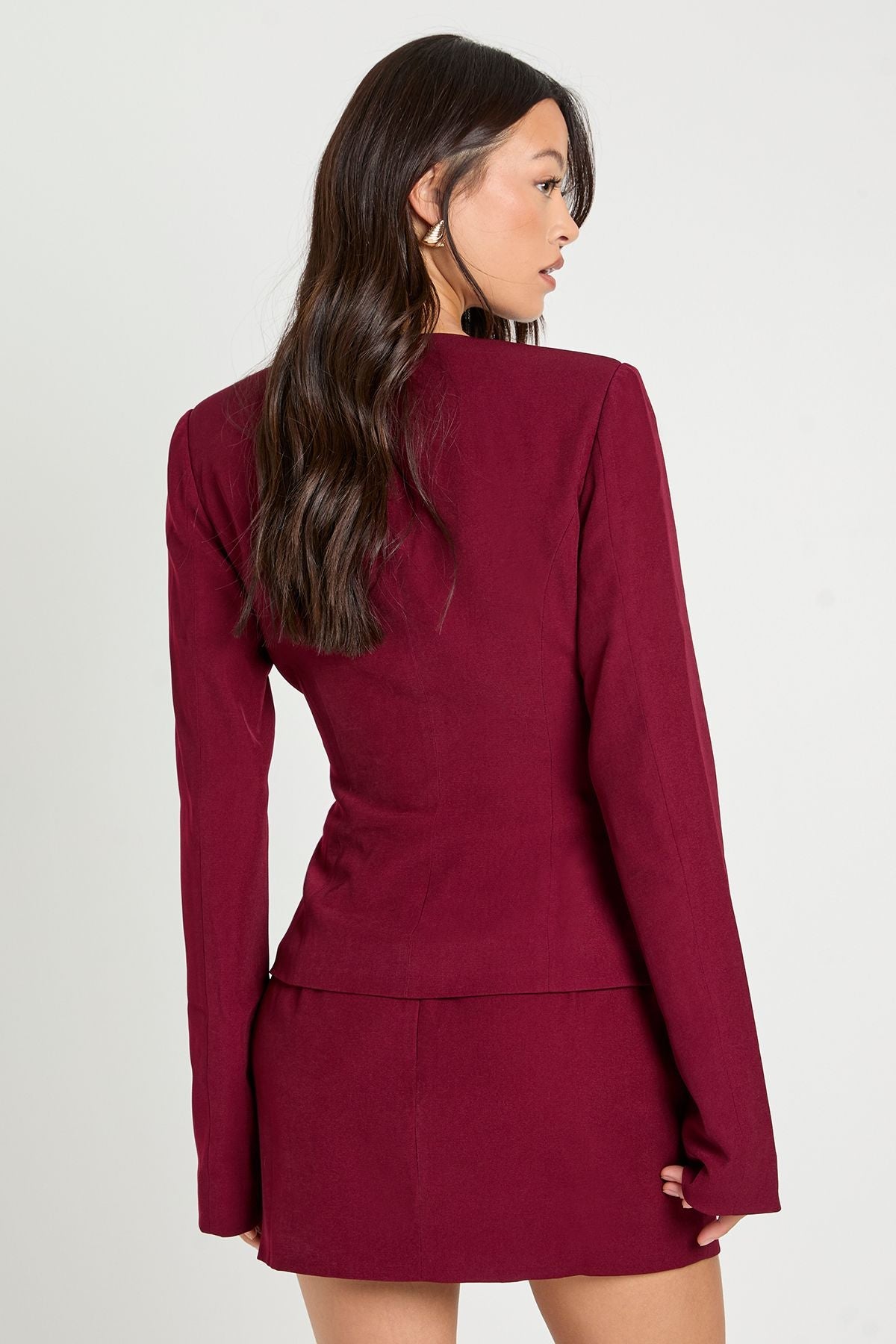 Tall Tailored Mini Skirt