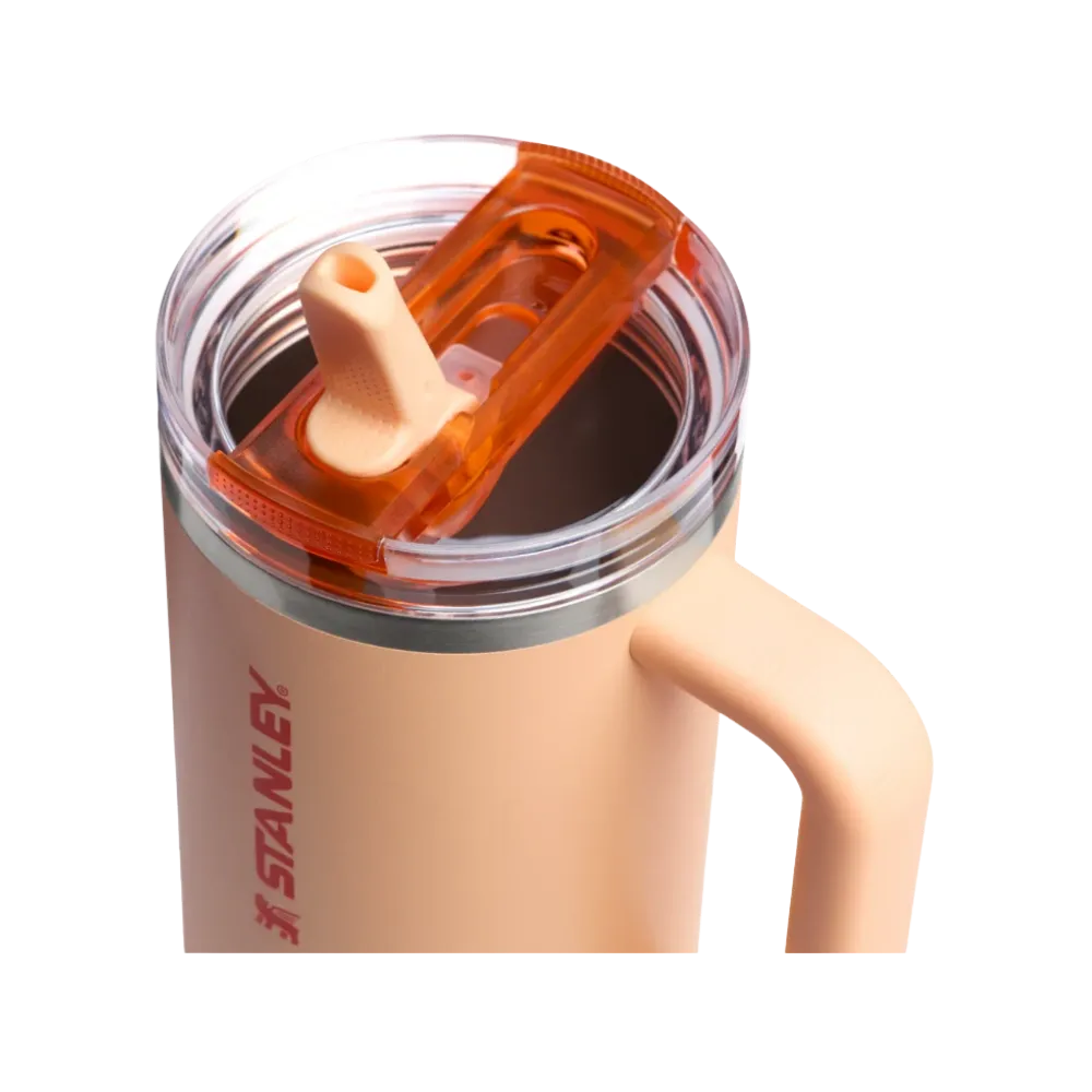 Stanley Quencher ProTour Flip Straw Tumbler 40 OZ Orange Sherbet