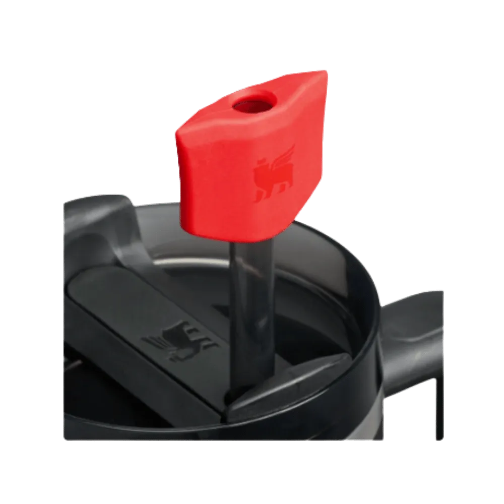 Stanley Stay Smooth Straw Topper 2-pack Chili Red
