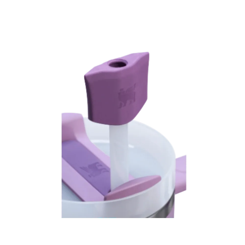 Stanley Stay Smooth Straw Topper 2-pack Dark Lilac