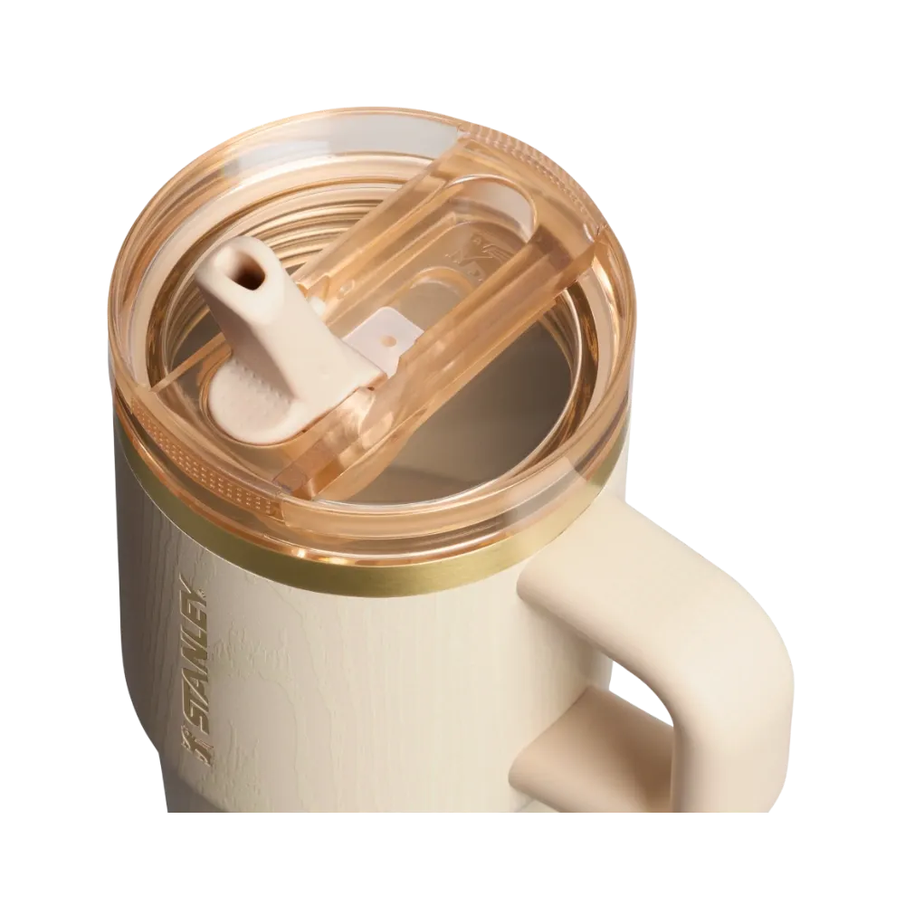 Stanley Cheers and Cheer Quencher ProTour Flip Straw Tumbler (20OZ) Birch Woodgrain
