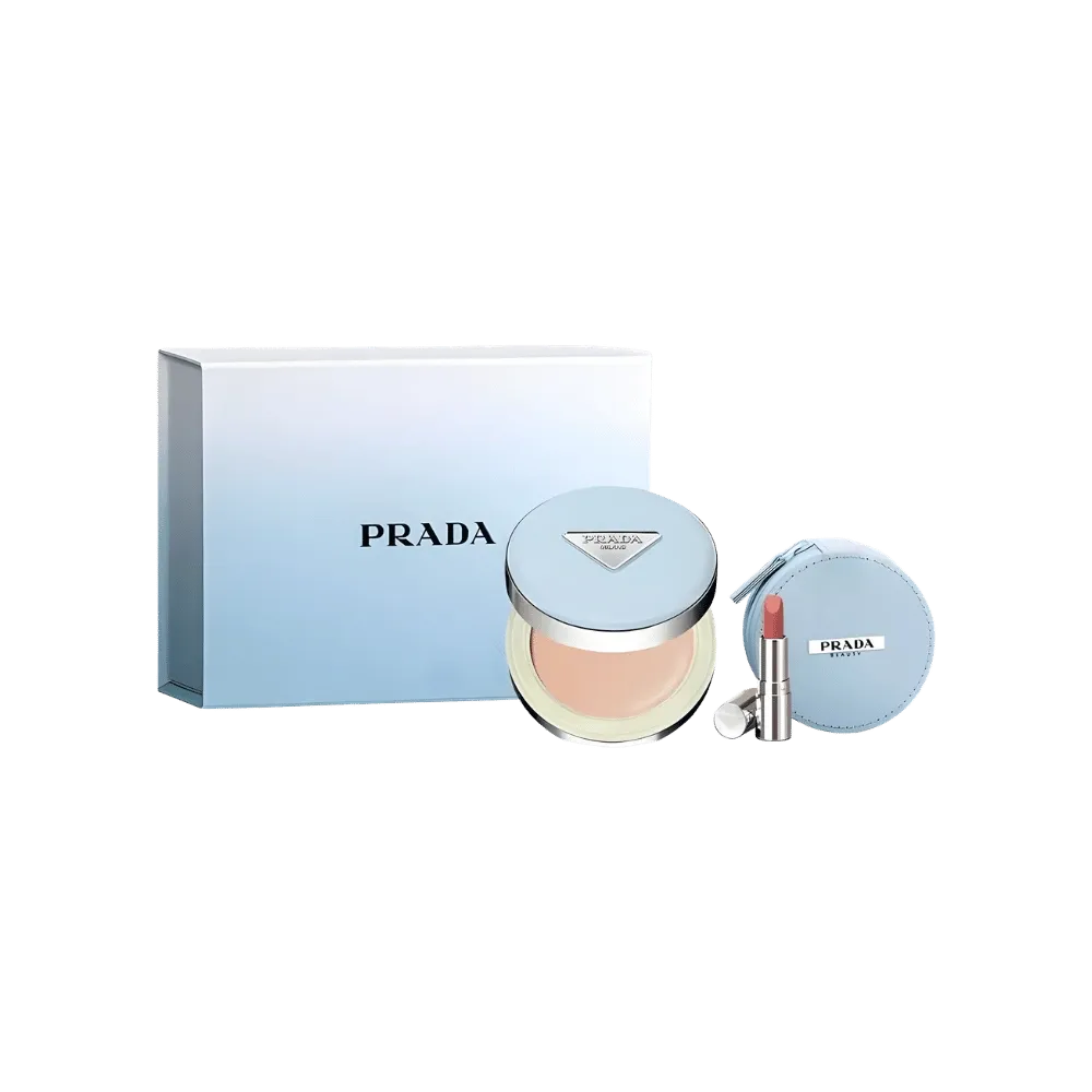 Prada Nylon Cushion Mini Lipstick Makeup Set 2026 New Year Limited Edition