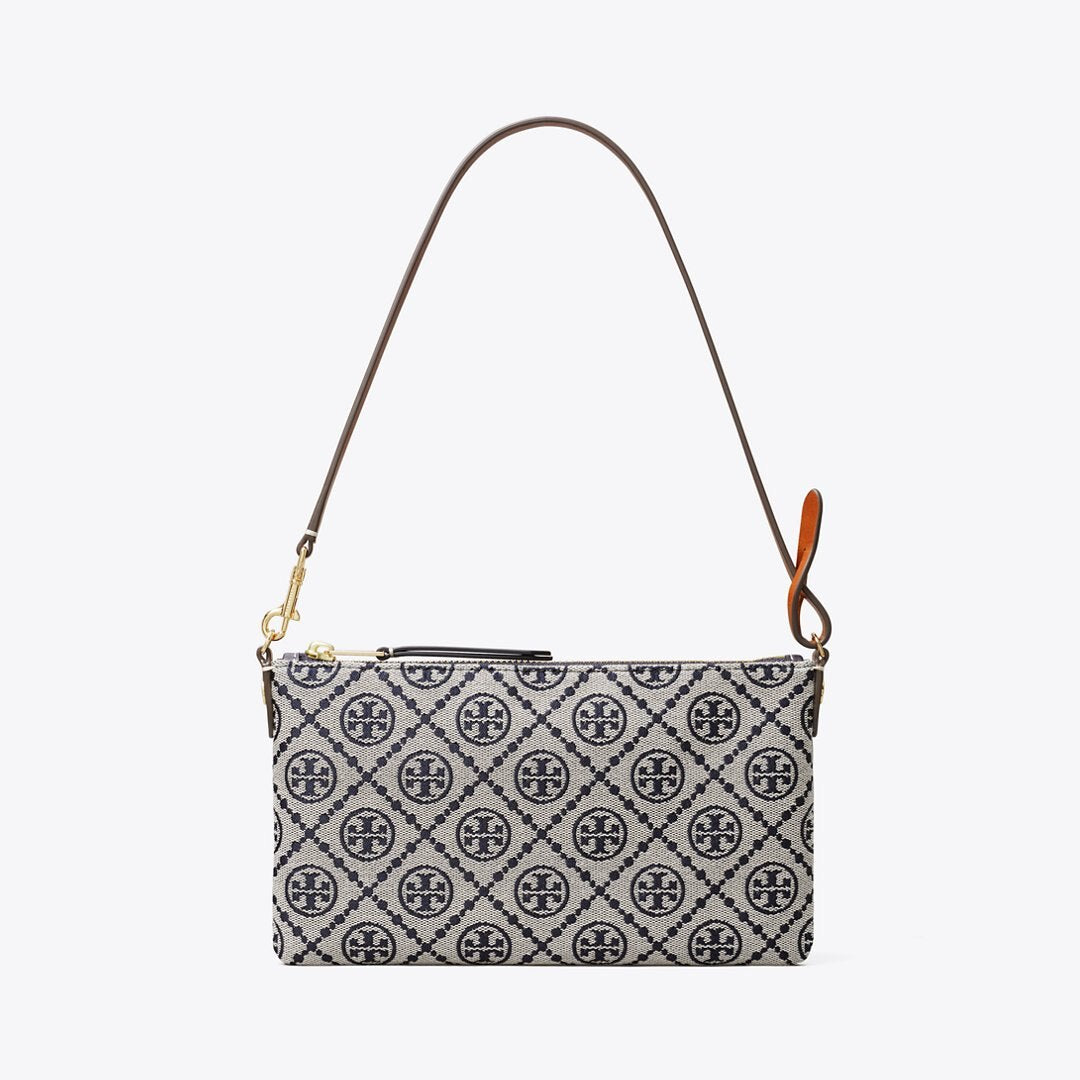 Tory Burch T Monogram Pochette Tory Navy