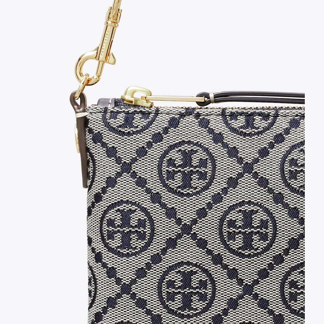 Tory Burch T Monogram Pochette Tory Navy