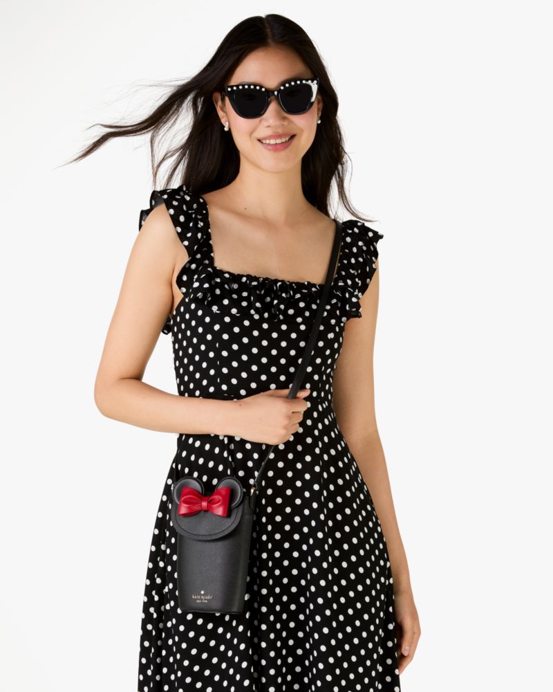 KateSpade Disney X Kate Spade New York 3d North South Crossbody Black Multi