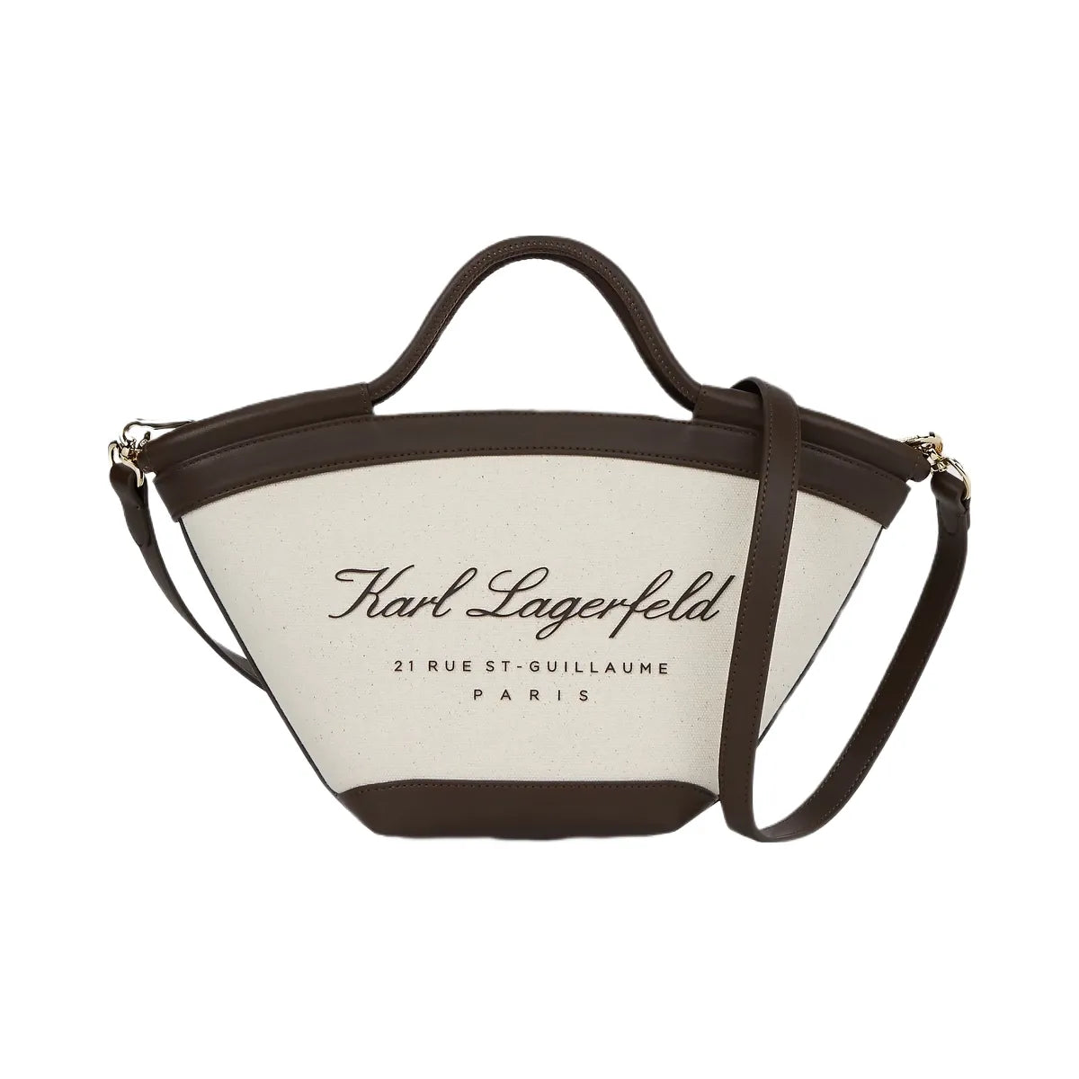 Karl Lagerfeld Hotel Karl Small Beach Tote Bag Natural