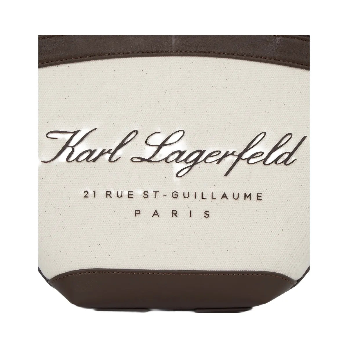 Karl Lagerfeld Hotel Karl Small Beach Tote Bag Natural