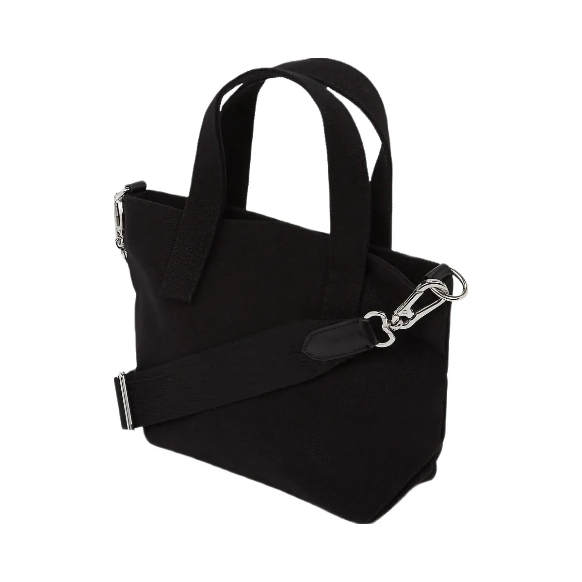 Karl Lagerfeld Ikon Circle Rhinestones Shopper Black