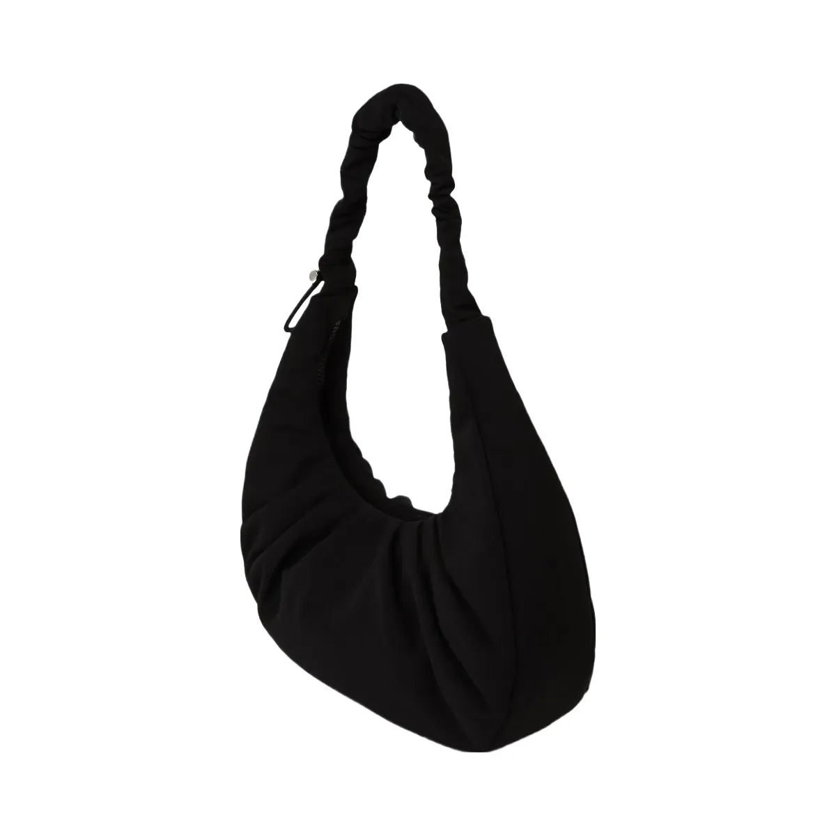 Karl Lagerfeld Gathered Hobo Bag Black