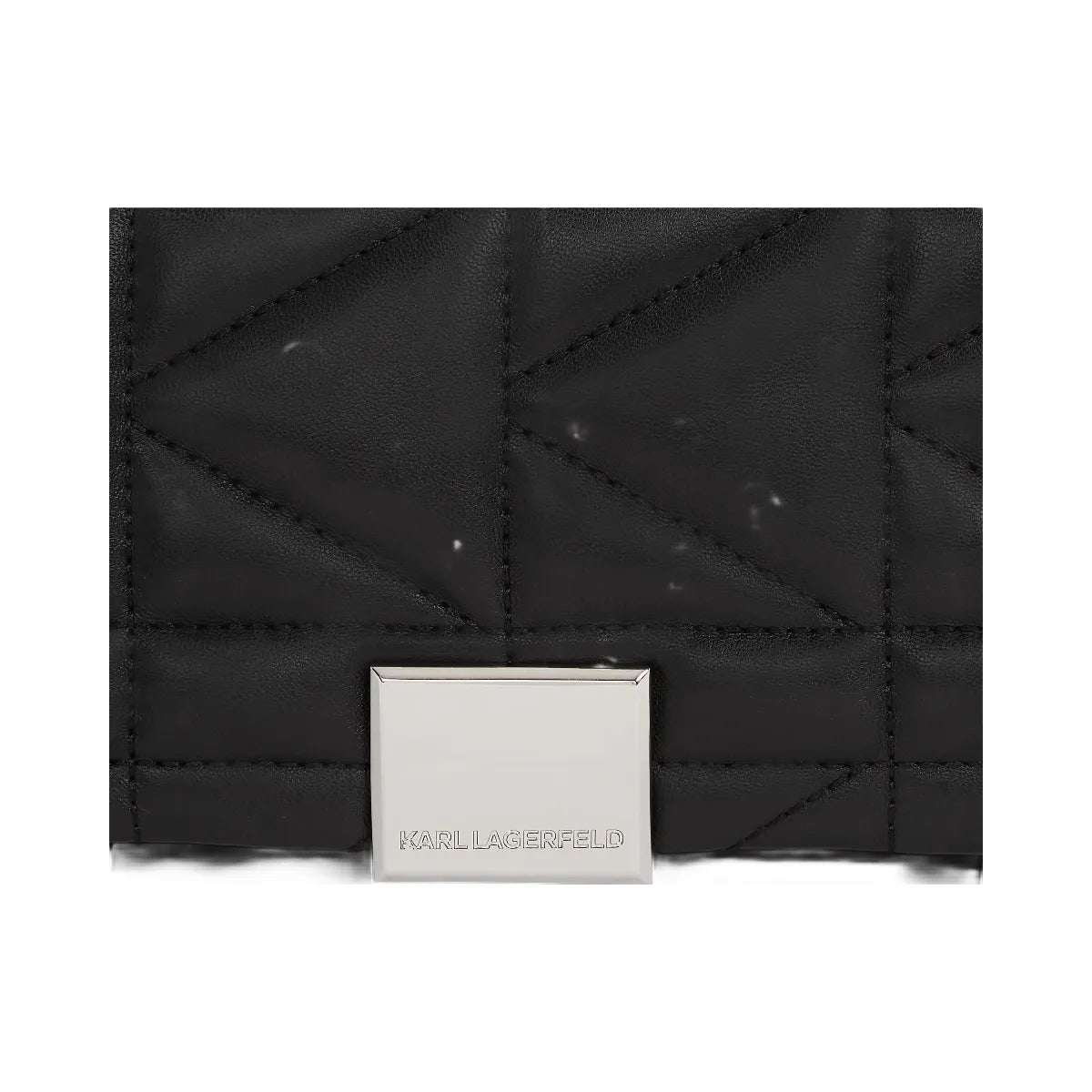 Karl Lagerfeld Kuilt Small Crossbody Bag Black Nickel