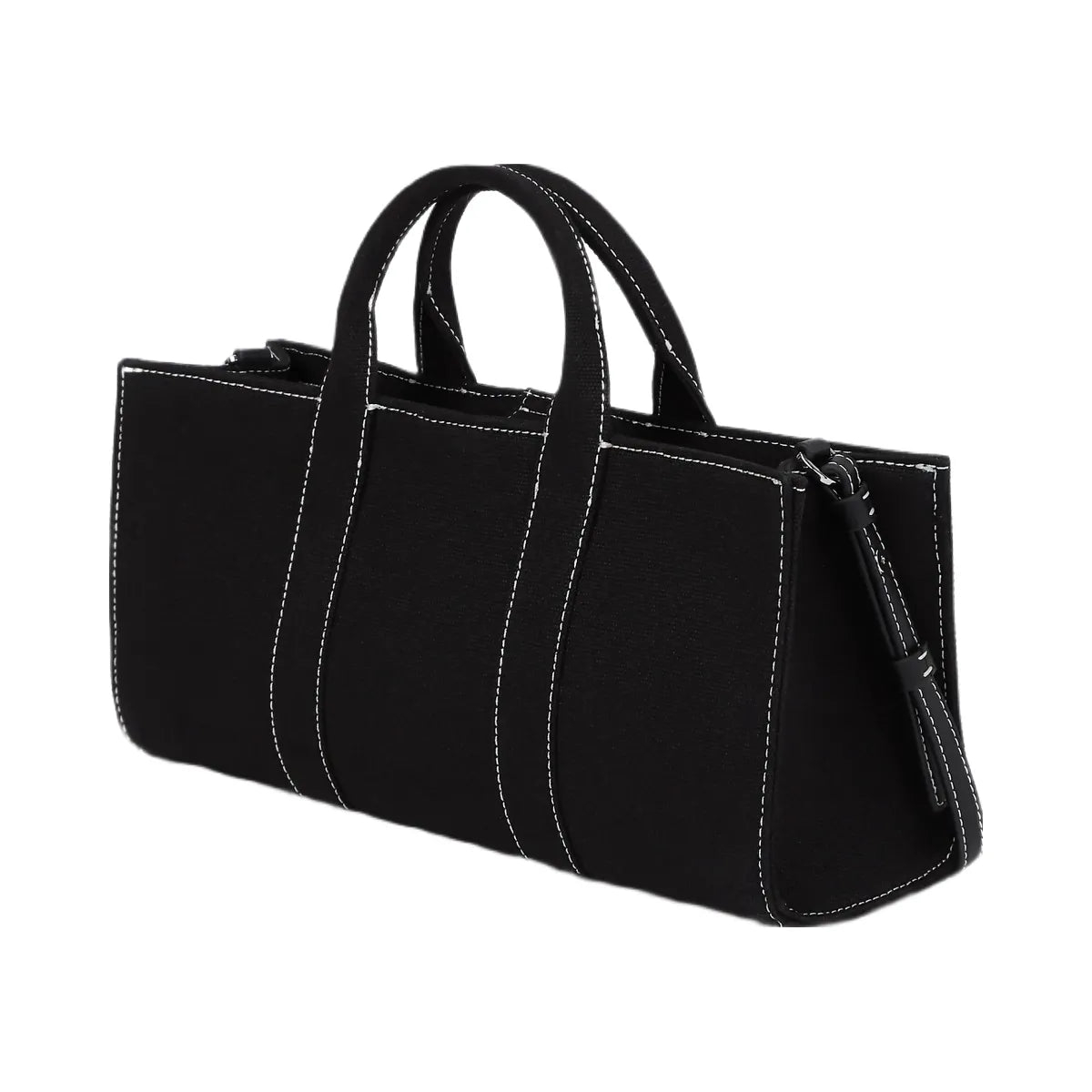 Karl Lagerfeld Rue St-Guillaume Elongated Tote Bag Black