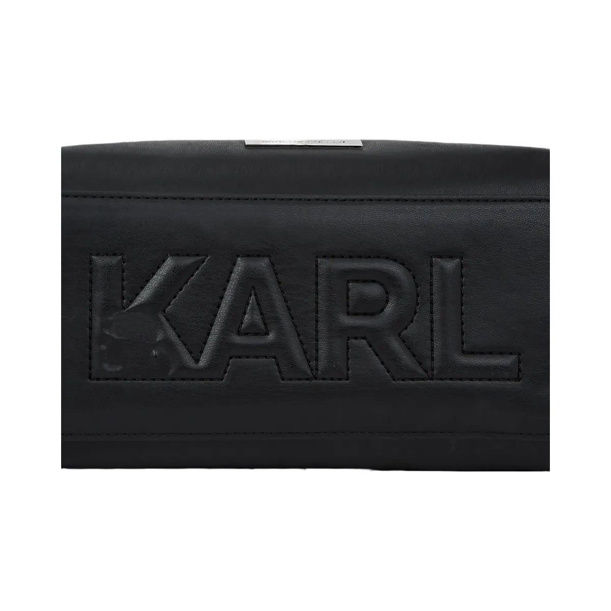 Karl Lagerfeld Ikon Smooth Small Tote Bag Black