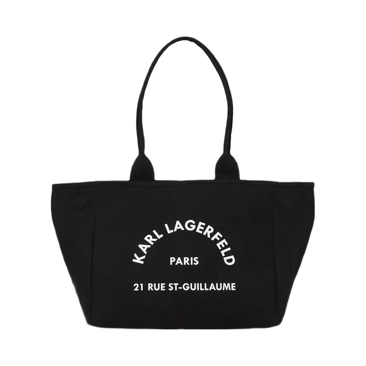 Karl Lagerfeld Rue St-Guillaume Transformable Tote Bag Black