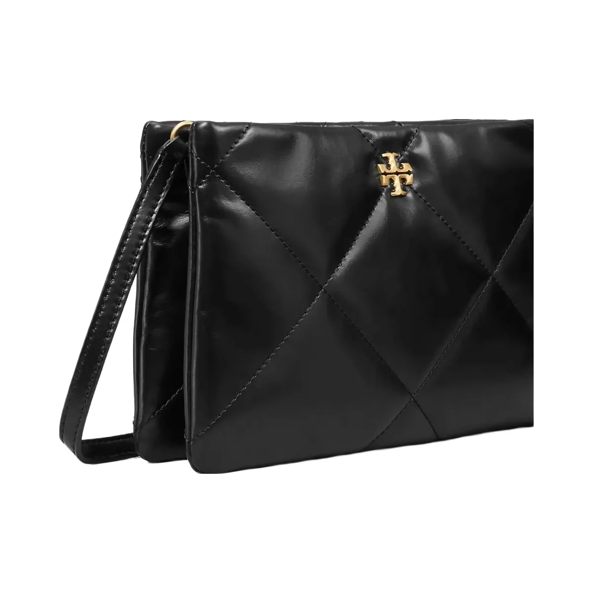 Tory Burch Kira Diamond Quilt Crossbody Bag Black
