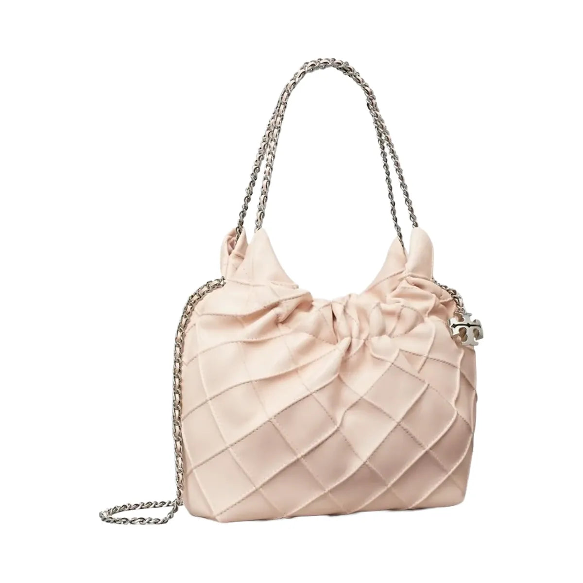 Tory Burch Mini Fleming Soft Hobo Bag Soft Pink