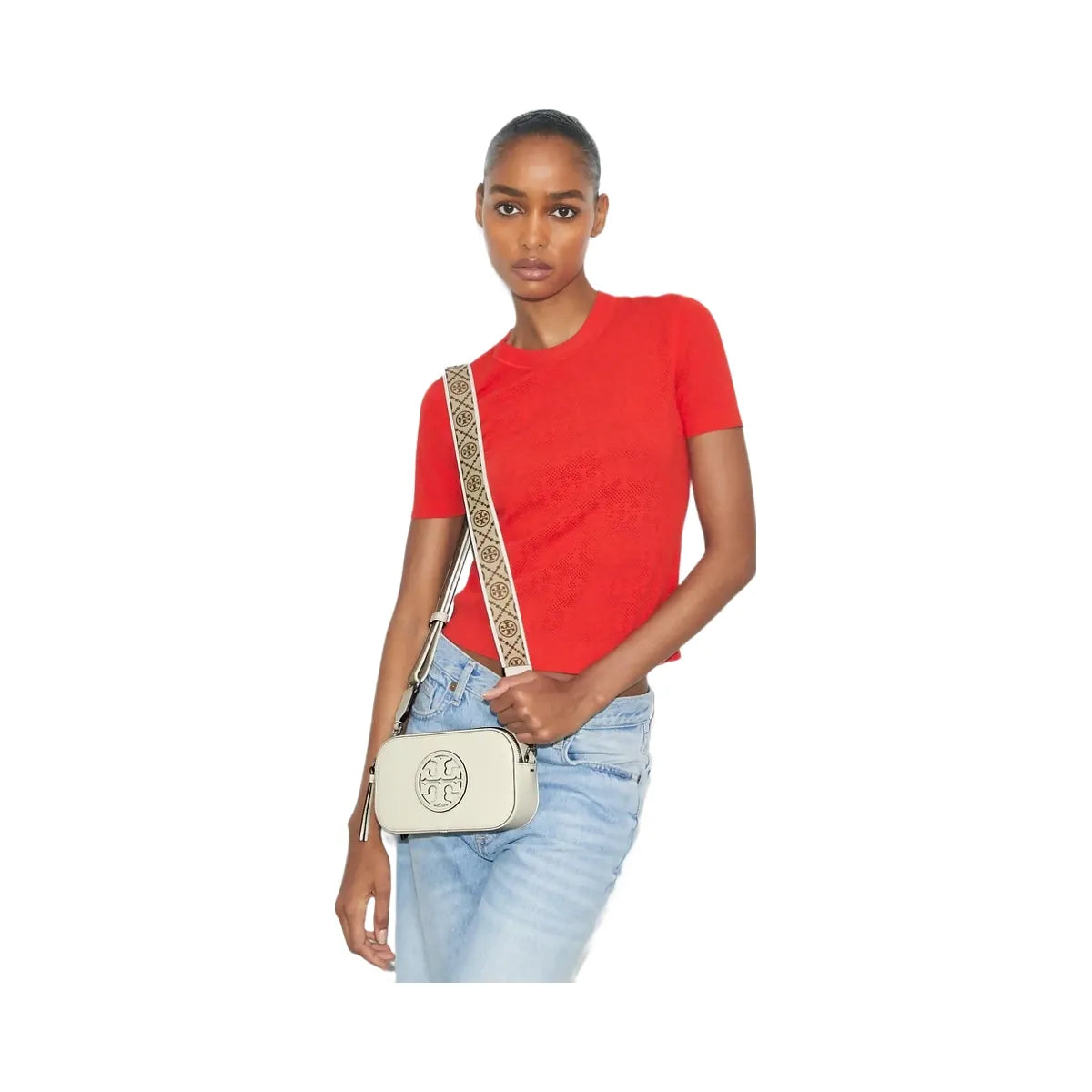 Tory Burch Mini Miller Crossbody Bag NEW IVORY