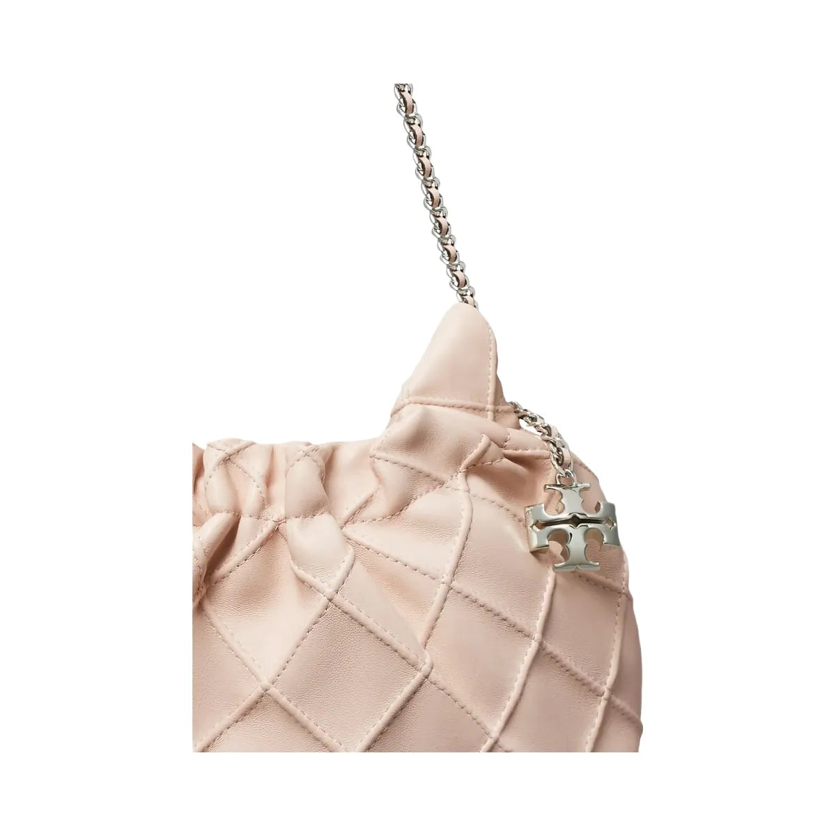 Tory Burch Mini Fleming Soft Hobo Bag Soft Pink