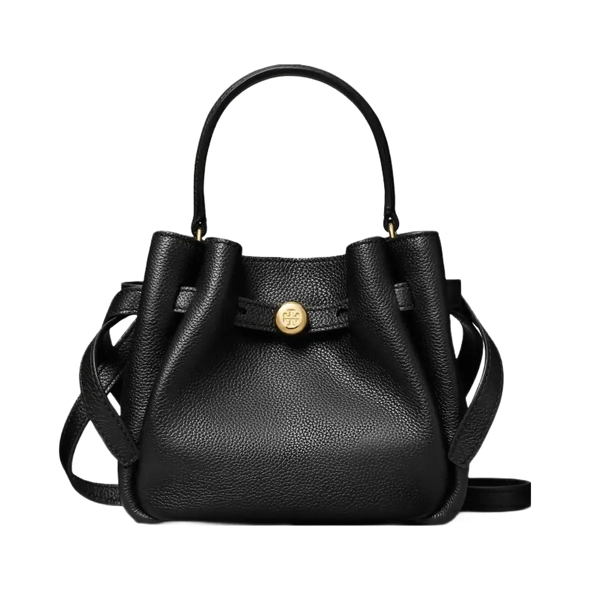 Tory Burch Mini Romy Bucket Bag Black